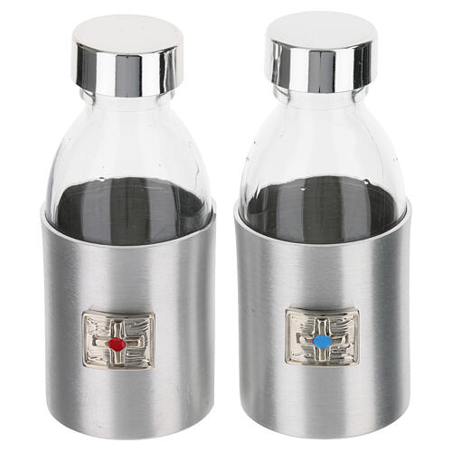 Black waterproof fabric celebration backpack with grey satin interior 8