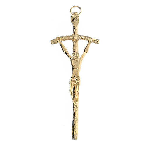 Walizka na celebrację z niebieskiej skóry, wnętrze zestaw z mosiądzu, 25x32x10 cm 5