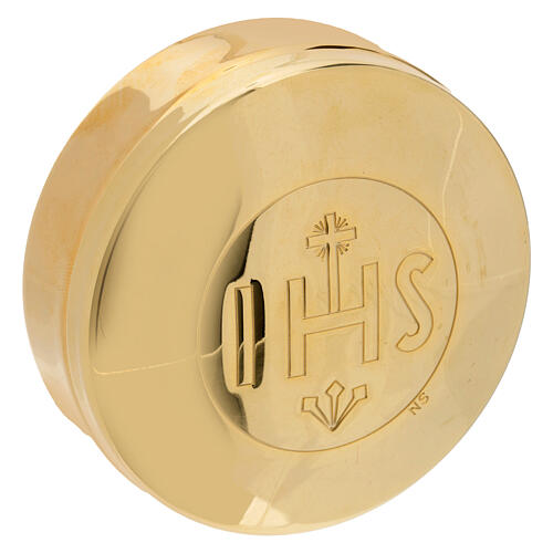 Pasta celebração imitação de couro negro brocado Alfa e Ômega dourado 7