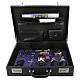 Complete mass kit with purple interior suitcase 24hr s1