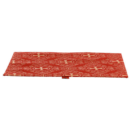 Valigia set da messa vera pelle interno raso rosso 11
