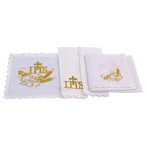 Walizka, zestaw do Mszy, skóra naturalna, wnętrze z czerwonej satyny 5