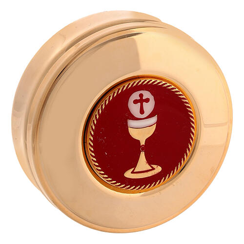 Zaino per celebrazioni interno raso damascato rosso 6