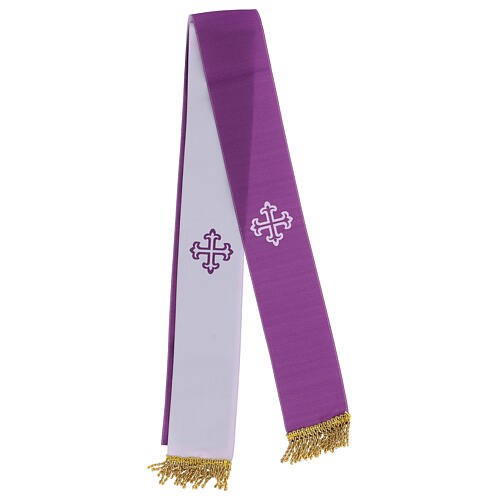 Zaino per celebrazioni interno raso damascato rosso 13