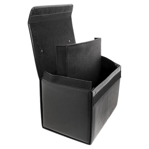 Adjustable chalice and paten case, 8x8x11 in 3