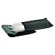 Valigia grigia portatile set da messa velluto verde s13