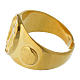 Bishop Ring in gold plated silver 925 s4