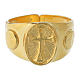 Bishop Ring in gold plated silver 925 s2