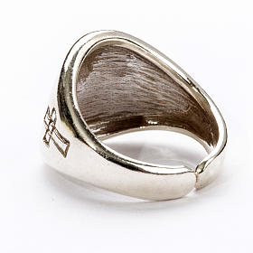 Ecclesiastical Ring - Chi-Rho, Alpha and Omega s4