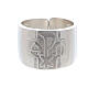 Bishop Ring with Chi-Rho, Alpha and Omega in silver 925 s2