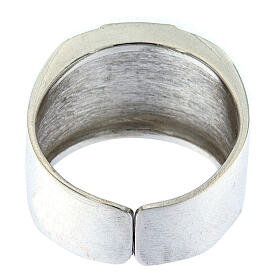 Bishop Ring with Chi-Rho, Alpha and Omega in silver 925 s3