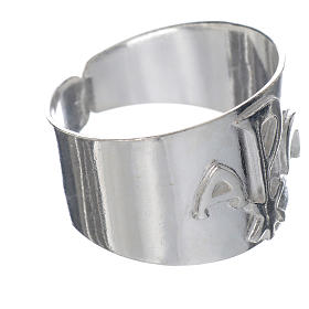 Bischofsring XP und Alpha und Omega Silber s5