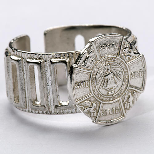 Bishop's Ring made of silver 925, Baby Jesus 1