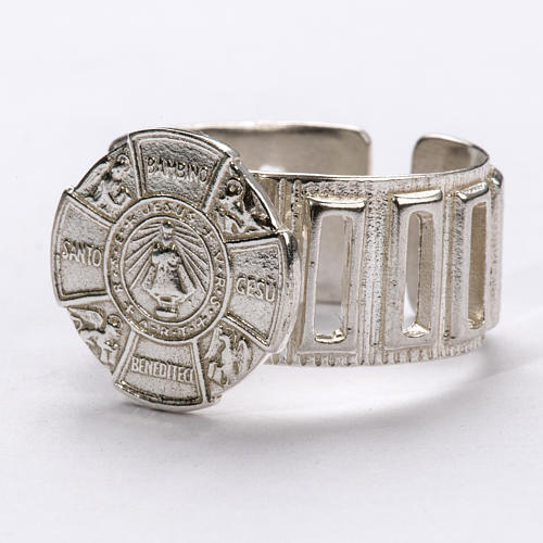 Bishop's Ring made of silver 925, Baby Jesus 2