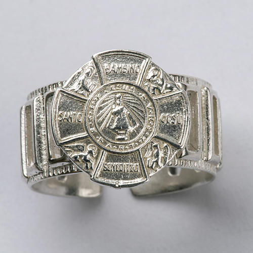 Bishop's Ring made of silver 925, Baby Jesus 4