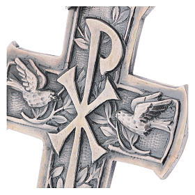Croix pectorale en argent 925 Chi-Rho
