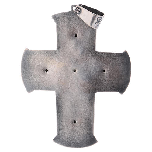 Croix pectorale en argent 925 Chi-Rho 3
