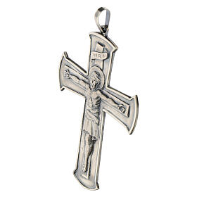 Cruz Pectoral crucifijo de plata 925