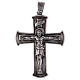 Croce pettorale crocifisso argento 925 s1