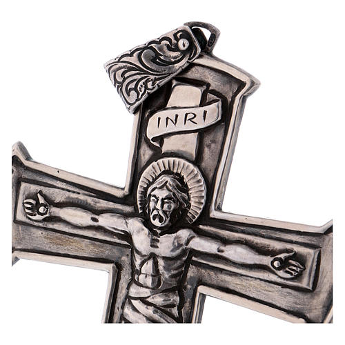 Krzyż pektoralny krucyfiks srebro 925 2