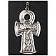 Pectoral Cross in silver 925 with fish decoration s2