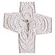 Croix pectorale filigrane argent 800 fleur s2
