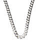 Curb chain in Silver 925 for pectoral cross, 90 cm long. s1