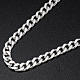 Curb chain in Silver 925 for pectoral cross, 90 cm long. s2