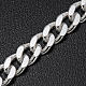 Curb chain in Silver 925 for pectoral cross, 90 cm long. s3