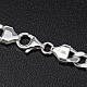 Curb chain in Silver 925 for pectoral cross, 90 cm long. s4