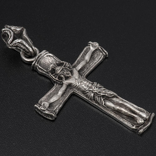 Croce vescovo argento 925 2