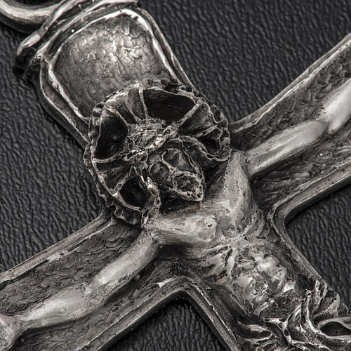 Croce vescovo argento 925 4
