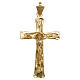 Croce episcopale argento 925 dorato s1