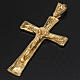 Croce episcopale argento 925 dorato s5