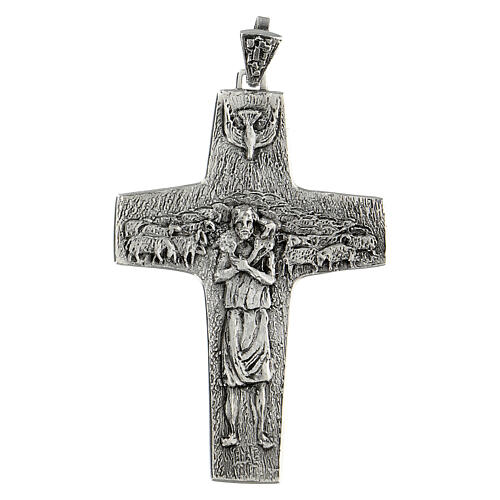 Pope Francesco silver pectoral cross 1