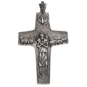 Artículos Obispales: Cruz Papa Francisco plata 925