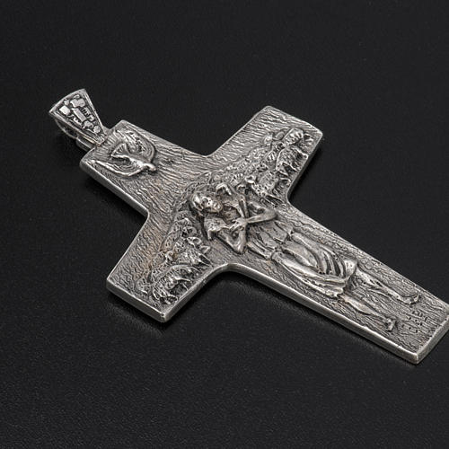 Croix Pape François argent 925 2