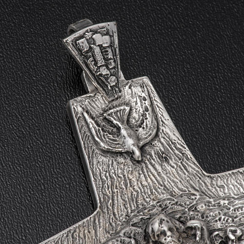 Krzyż Papieża Franciszka srebro 925 3