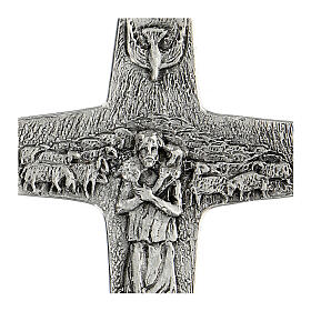 Pope Francesco silver pectoral cross