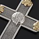 Pectoral cross in sterling silver, white and gold, Year of Faith s3