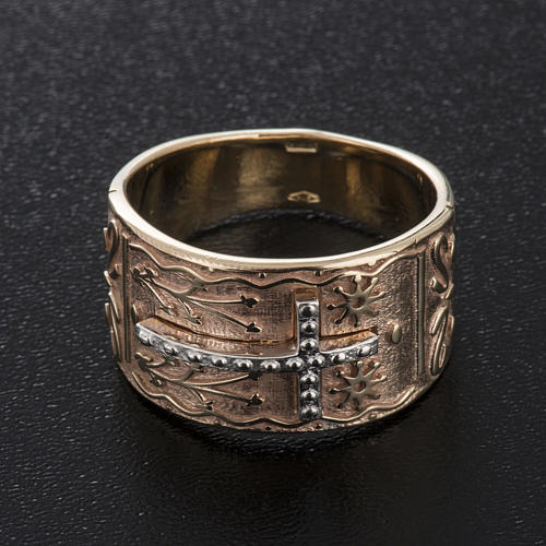 Bishop's ring in 9kt pink gold 2