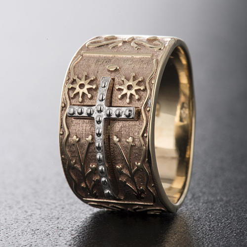 Bishop's ring in 9kt pink gold 4