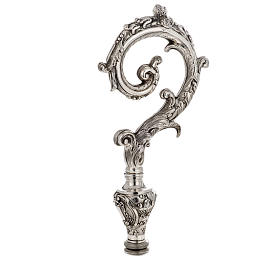 Pastorał srebro 966/1000 i metal model dekoracje s2