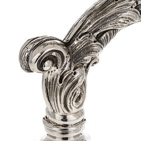 Pastorał srebro 966/1000 i metal model dekoracje s4