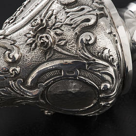 Pastorał srebro 966/1000 i metal model dekoracje s9