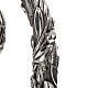 Crozier in 966 silver, electroforming, olive tree model s4