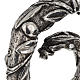 Crozier in 966 silver, electroforming, olive tree model s6