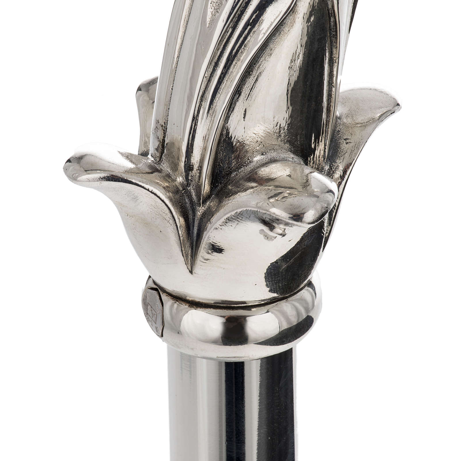 Bischofsstab Silber 966/1000 Galvanoplastik Mod. Blätter Online