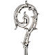 Crozier in 966 silver, electroforming, leaves model s4