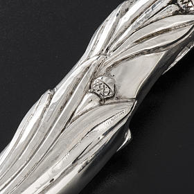 Pastorał srebro 966/1000 i metal model posrebrzany s8